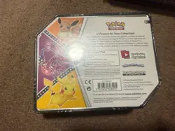 2020 Pokemon TCG V Powers Tin: Pikachu (New Factory Sealed) - Image 2