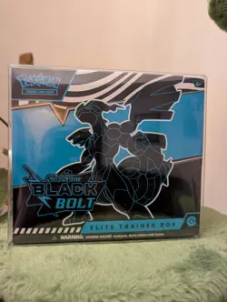 Pokemon TCG Scarlet & Violet Black Bolt Elite Trainer Box SEALED ETB - Image 1