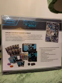 Pokemon TCG Scarlet & Violet Black Bolt Elite Trainer Box SEALED ETB - Image 2