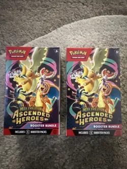 (lot Of 2) Pokemon TCG - Ascended Heroes Booster Bundle Factory Sealed New - Image 1