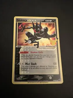 Pokemon TCG Greninja Gold Star SWSH144 Sword & Shield Promo Card Holo NM - Image 1