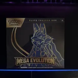 Pokemon TCG Mega Evolution Lucario Elite Trainer Box ETB NEW FACTORY SEALED - Image 1