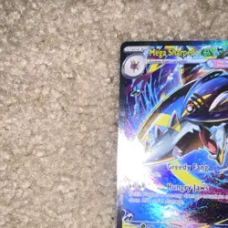 Pokemon Mega Sharpedo EX 127/094 Full Art Holo 330 HP 70/120+ Attack Stage 1 - Image 5