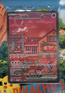 Pokemon TCG Mew Ex 053 SVP 151 UPC Black Star Promo NM/M SEALED - Image 1