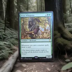 Beast Whisperer KHC Commander Kaldheim Magic the Gathering Non-Foil MTG Card LP - Image 1