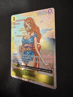 O-Nami OP06-101 Event Pack Vol. 5 Promo Prize Manga Rare One Piece Card - Image 3
