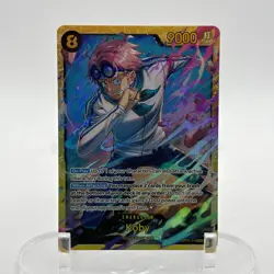 One Piece Koby OP11-119 SEC Foil - A Fist of Divine Speed NM ENGLISH - Image 1