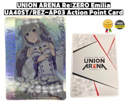 UNION ARENA Re:ZERO Emilia UA40ST/REZ-AP03 Action Point Card - Image 1