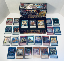 Legendary Hero decks Yugioh TCG card bundle mix lot 120+ Collectors box - Image 1