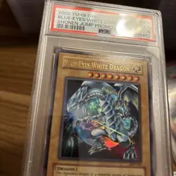 4 PSA Graded Card Lot Yugioh Blue Eyes Dark Magician Red Eyes 🤩 Great Shine - Image 4