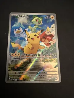 Pikachu #27 Scarlet & Violet Paldea Promo Card Holo NM - Image 1