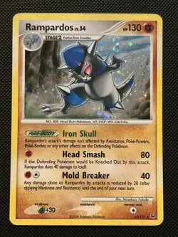 Pokemon Card - Rampardos Platinum 13/127 Holo Rare NM/VLP - Image 1