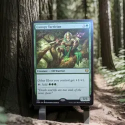 MTG Canopy Tactician Kaldheim Regular Card in LP Condition - Image 1