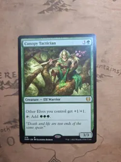 MTG Canopy Tactician Kaldheim Regular Card in LP Condition - Image 3