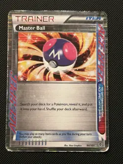 Master Ball - 94/101 - Ultra Rare Plasma Blast Set - Pokemon Card - Image 1