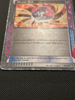 Master Ball - 94/101 - Ultra Rare Plasma Blast Set - Pokemon Card - Image 2