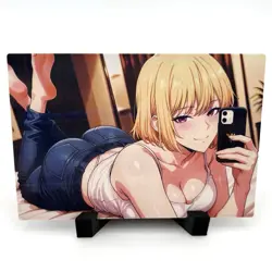 Solo Leveling Cha Hae-in Sexy Hot Anime Waifu Girl Lewd Goddess Story Art Card - Image 1