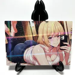 Solo Leveling Cha Hae-in Sexy Hot Anime Waifu Girl Lewd Goddess Story Art Card - Image 2