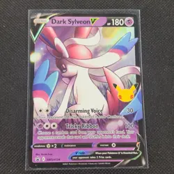 Dark Sylveon V - SWSH134 - Black Star Promo - Pokemon Card - LP - Image 1