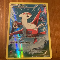 Pokemon TCG Latias XY78 Full Art Black Star Holo Promo Card XY Promo - Image 1