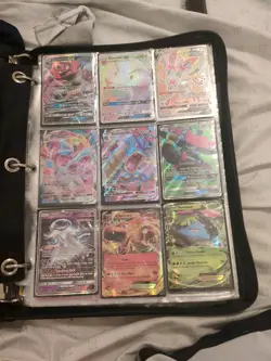 Mystery Pokemon Card Binder Collection Multiple Cards - Image 2