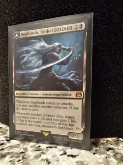 Final Fantasy MTG - Sephiroth, Fabled SOLDIER Mythic Non-Foil (Near Mint) - Image 4