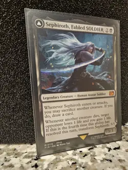 Final Fantasy MTG - Sephiroth, Fabled SOLDIER Mythic Non-Foil (Near Mint) - Image 5