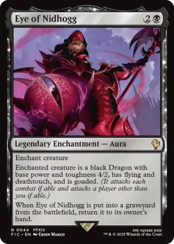 Eye of Nidhogg 0044 MTG Commander FINAL FANTASY Rare NP - Image 1