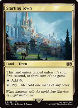 MTG: FINAL FANTASY - Starting Town - Regular - 289 - Image 1