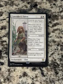 MTG / Caretaker's Talent / BLB / #6 / Regular / Rare / NM - Image 1