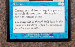 Exhaustion Urza's Saga Magic the Gathering NM MTG No Play ............(DS3D1K7) - Image 5