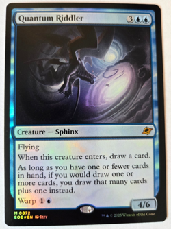 Quantum Riddler FOIL Edge of Eternities 305 MTG NM - Image 1