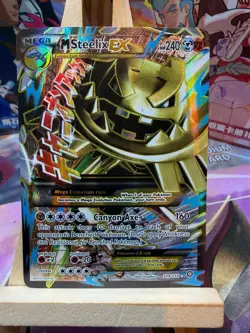 M Steelix EX 109/114 Ultra Rare Steam Siege Pokemon LP - Image 1