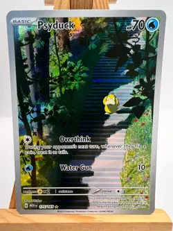 Pokemon TCG - S&V 151 - 175/165 Psyduck - Illustration Rare - NM/M - Image 1