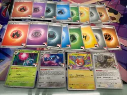 Pokemon 151 Energy Bundle Prize Pack Energy Cosmos Holo Play Stamp - Image 1