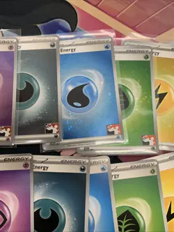 Pokemon 151 Energy Bundle Prize Pack Energy Cosmos Holo Play Stamp - Image 3