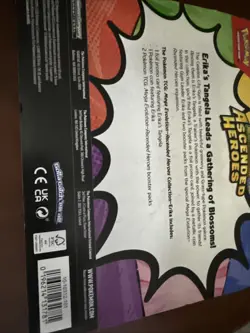 Pokemon TCG Ascended Heroes Erika's Tangela 2-Pack Blister |BRAND NEW SEALED - Image 3