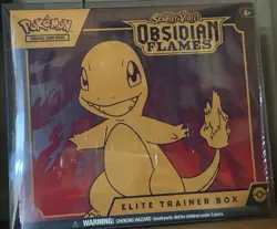 Pokemon: Scarlet & Violet 3: Obsidian Flames Elite Trainer Box - 9 Packs 820650853913 - Image 1