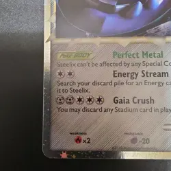 Pokemon TCG Steelix Prime Holo Ultra Rare Unleashed 87/95 2010 140 HP - Image 2