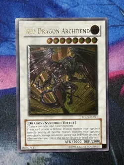Yugioh Red Dragon Archfiend TDGS-EN041 Ultimate Rare LP - Image 1