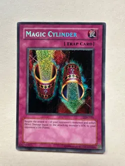 Magic Cylinder LON-104 Secret Rare Labyrinth of Nightmare 2003 YuGiOh - Image 1