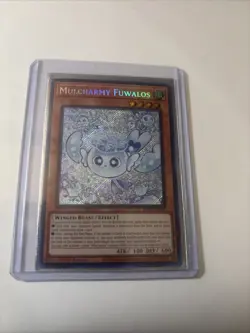 Yu-Gi-Oh! Mulcharmy Fuwalos RA04-EN050 Platinum Secret Rare 1st Edition - Image 1