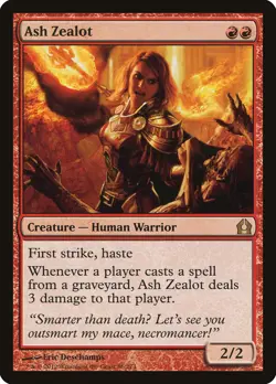 Ash Zealot Return to Ravnica NM Red Rare MAGIC THE GATHERING MTG CARD ABUGames - Image 1