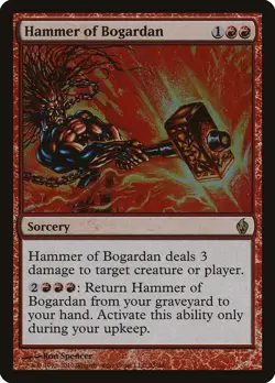 Hammer of Bogardan FOIL Premium Deck Series: Fire and Lightning NM CARD ABUGames - Image 1
