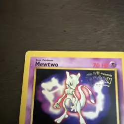 NM-Mewtwo Kids WB Presents Pokemon The First Movie Rare 1995 pokemon card No. 3 - Image 4