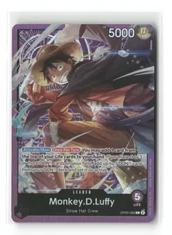 Monkey.D.Luffy (Sound Loader Vol. 1) L One Piece Promotion Cards OP05-060 NM - Image 1