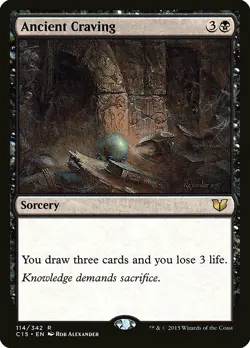 Ancient Craving Commander 2015 NM Black Rare MAGIC THE GATHERING CARD ABUGames - Image 1