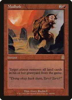 Mudhole Odyssey NM Red Rare MAGIC THE GATHERING MTG CARD ABUGames - Image 1