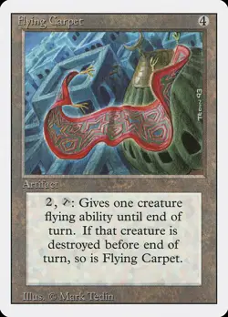 Flying Carpet Revised NM Artifact Rare MAGIC THE GATHERING MTG CARD ABUGames - Image 1
