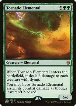 Tornado Elemental Commander Anthology NM Green Rare MAGIC MTG CARD ABUGames - Image 1